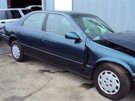 1997 TOYOTA CAMRY LE, 2.2L AUTO, COLOR GREEN, STK Z15842